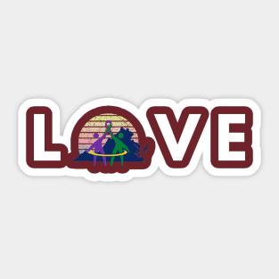 YOTP Love Sticker